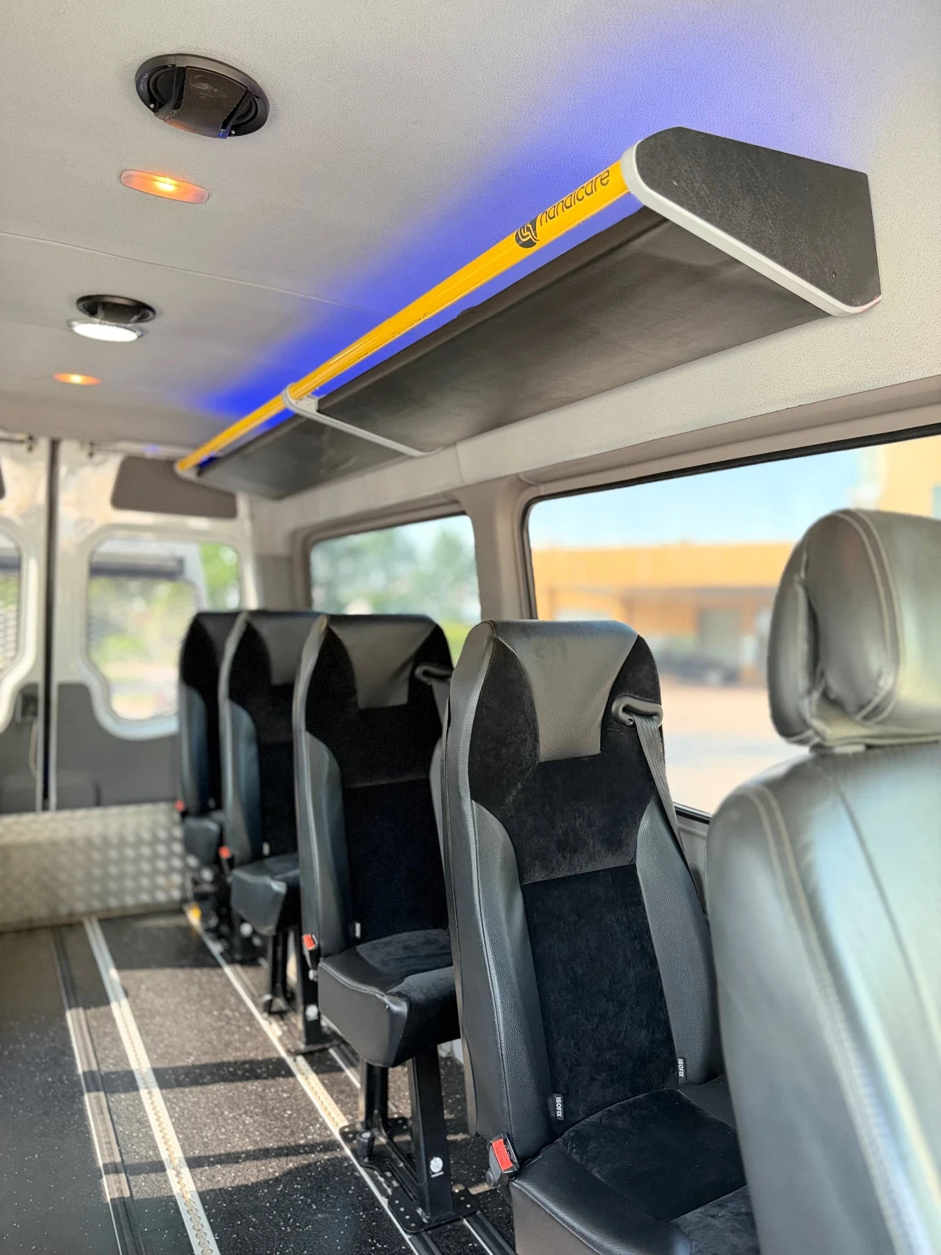 Mercedes-Benz Sprinter 316 CDI/ 8+ 1 НОВ ВНОС / КЛИМАТРОНИК /ТОП/, снимка 13 - Бусове и автобуси - 55188393