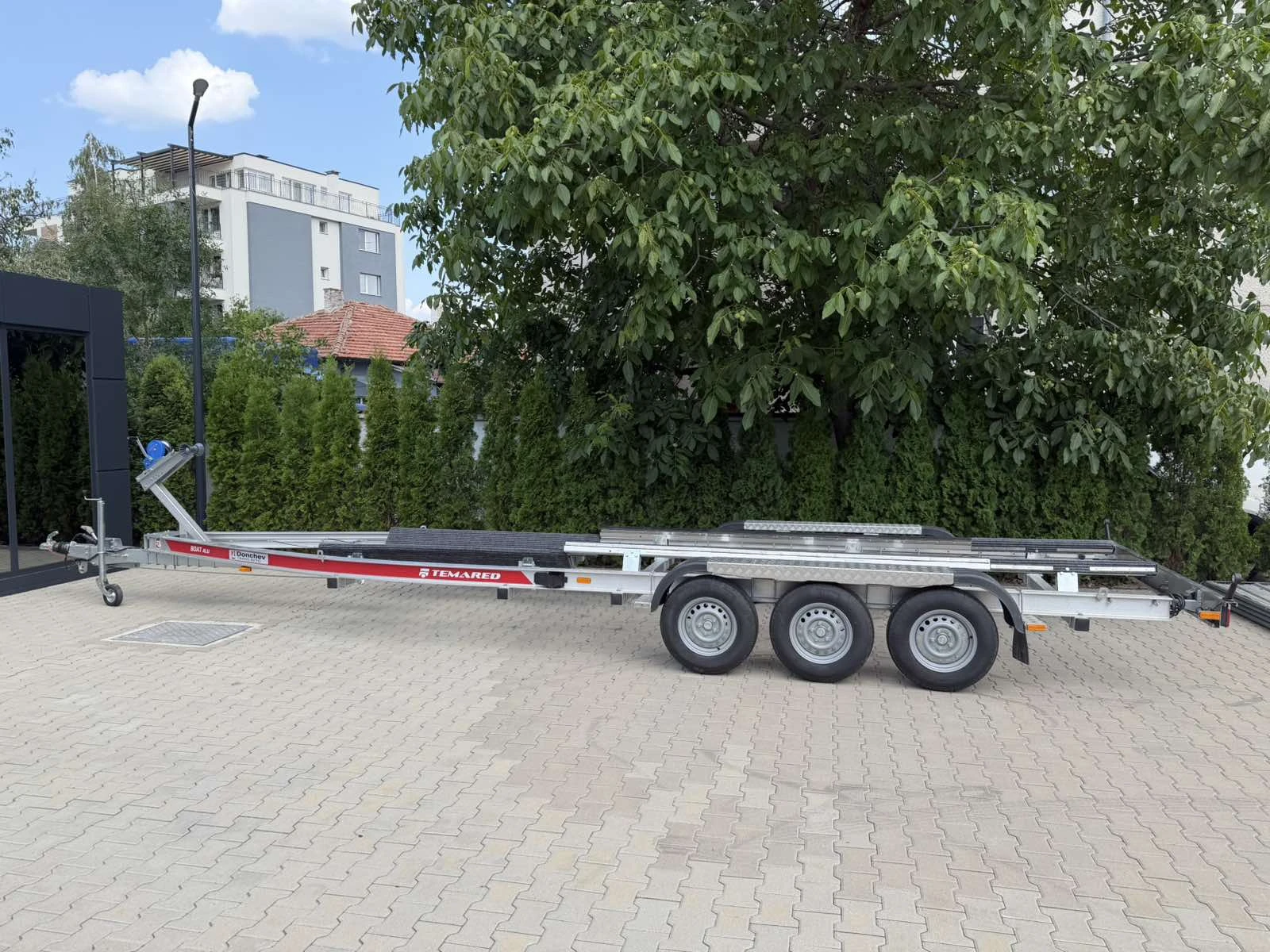За автомобил Temared 21 ZGV ЧИСТО НОВ КОЛЕСАР, снимка 4 - Ремаркета - 44716711