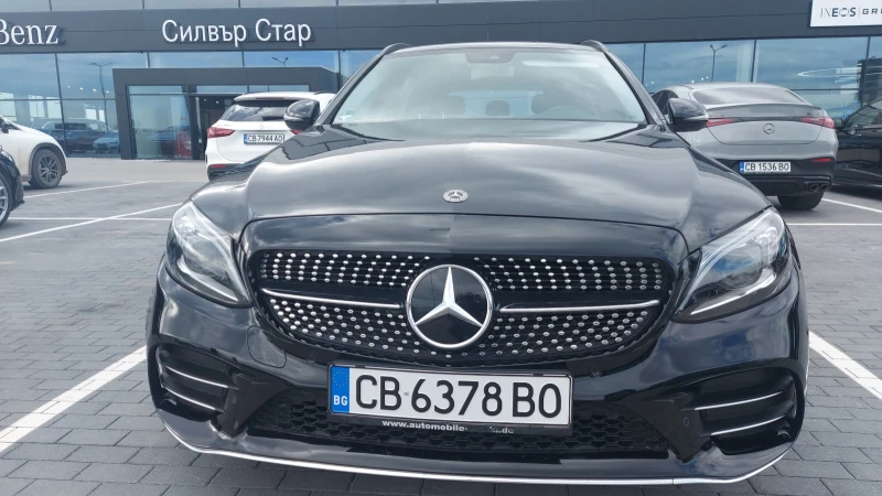 Mercedes-Benz C 200 FACELIFT, Germany, DISTR. KAMERA, AMGline 9Gtronik, снимка 3 - Автомобили и джипове - 49018388