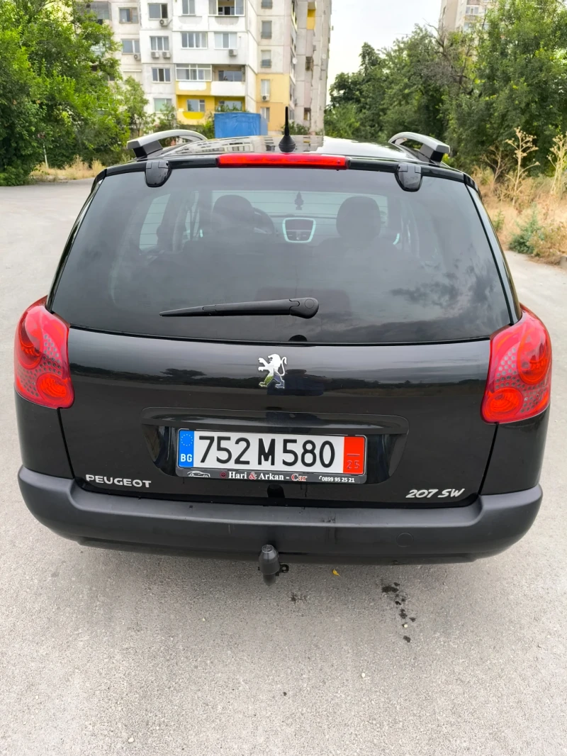Peugeot 207 SW 1.4 i ПАНОРАМА, снимка 4 - Автомобили и джипове - 52657445