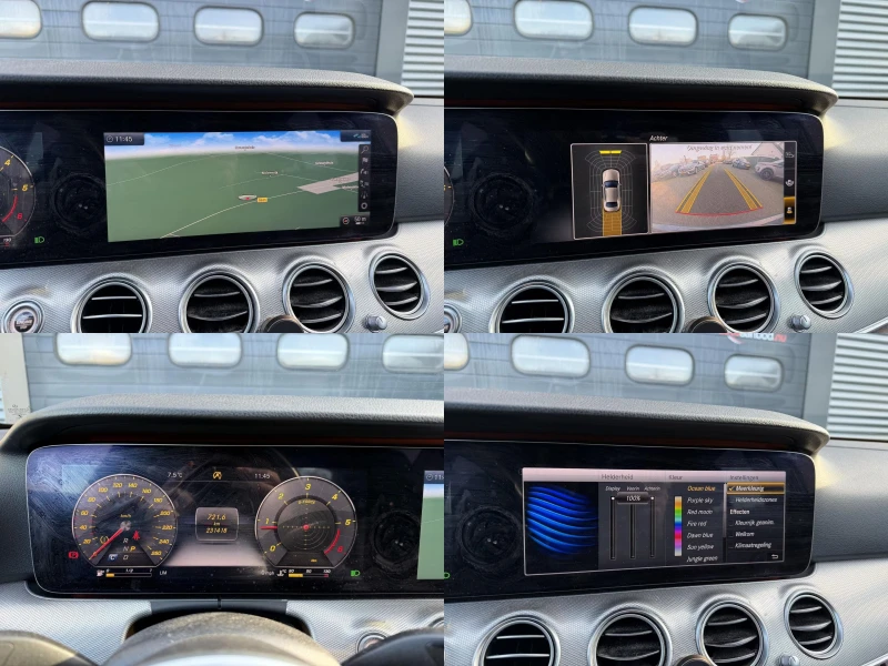 Mercedes-Benz E 220 2.0/194HP/WIDESCREEN/DISTR/CAM/129h, снимка 16 - Автомобили и джипове - 53446190