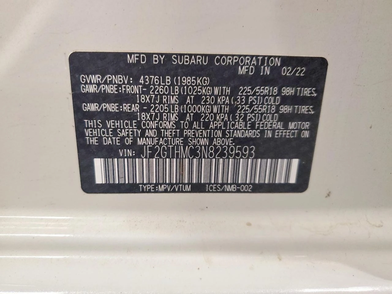 Subaru Crosstrek 2.5l Limited, снимка 12 - Автомобили и джипове - 56075392