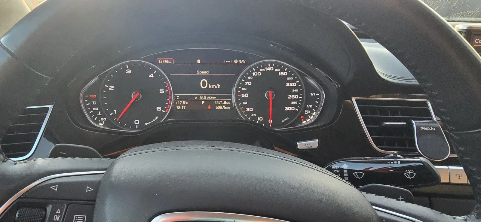 Audi A8 L 4.2 TDI всички екстри, снимка 8 - Автомобили и джипове - 56650263