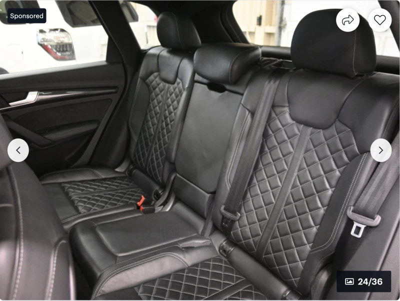 Audi SQ5 BANG* OLUFSEN* CARBON* LANE* ASSIST* 360КАМЕРА* , снимка 15 - Автомобили и джипове - 52458796