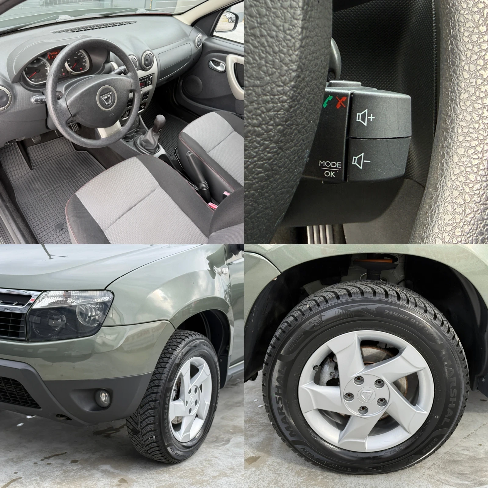 Dacia Duster 1.5DCi, EURO 5B! * 193 000км* БЕЗ РЪЖДИ! Уникат!, снимка 16 - Автомобили и джипове - 54040488