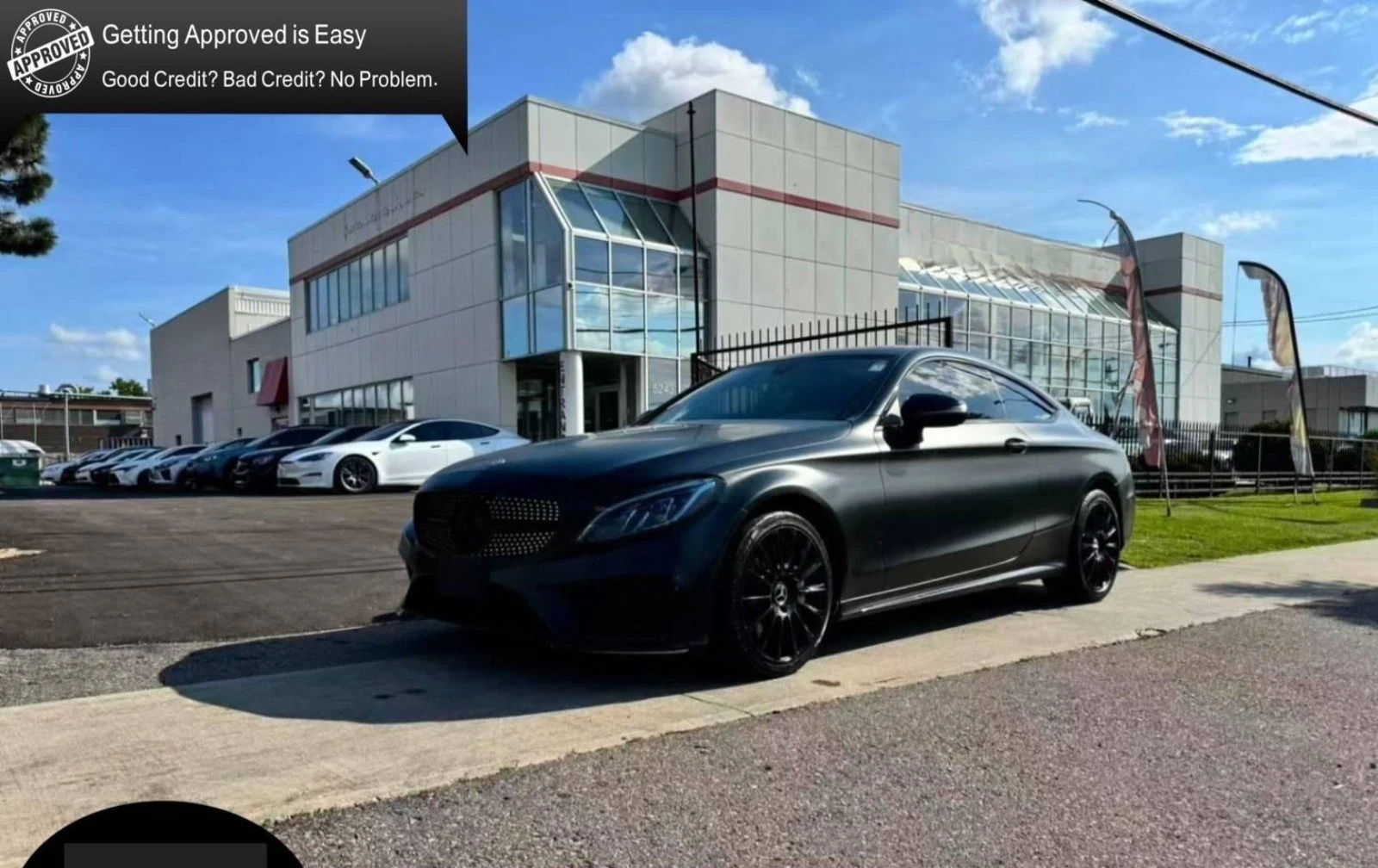 Mercedes-Benz C 300 AMG* 4Matic* Coupe* Black Matte