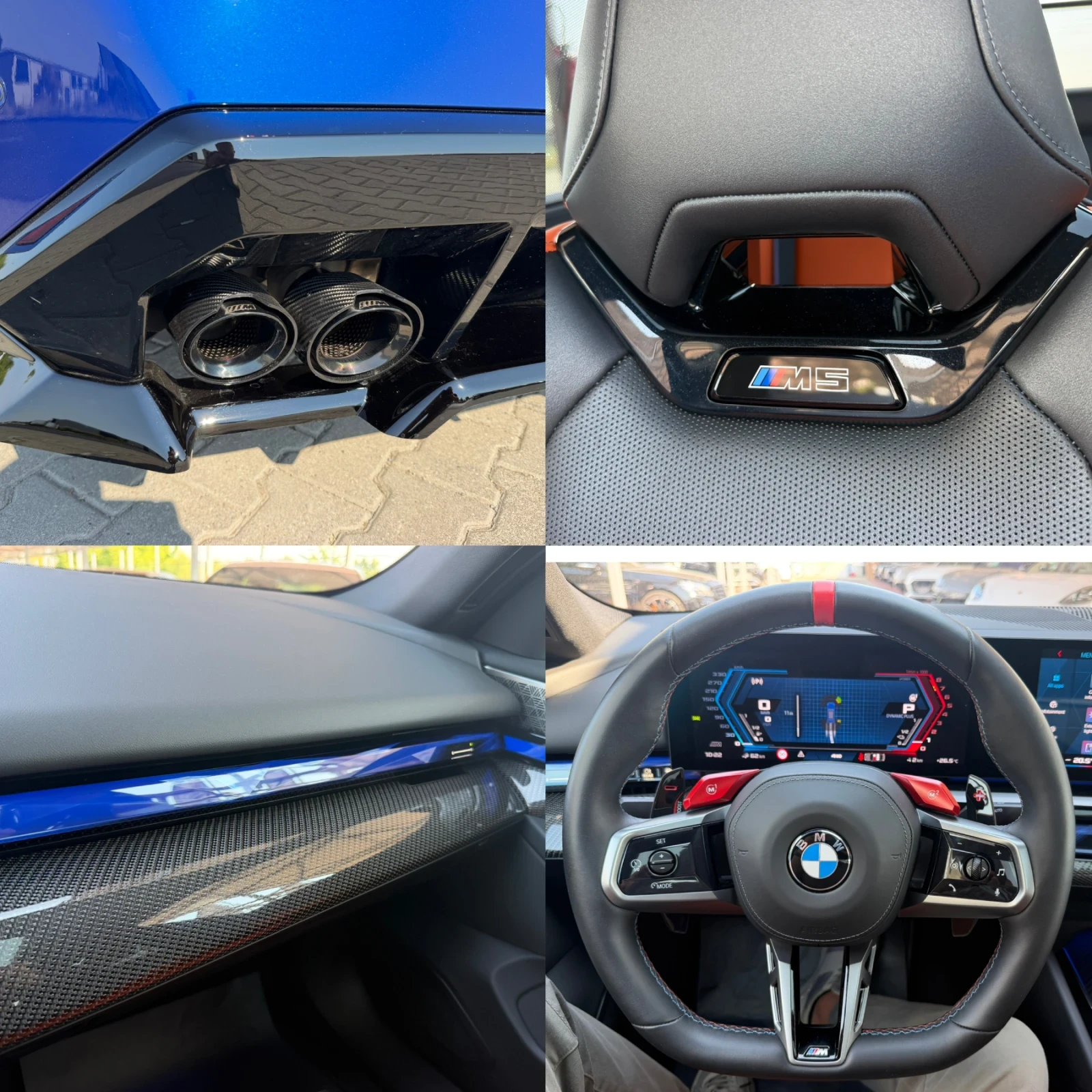 BMW M5 PERFORMANCE#INDIVIDUAL#ГАРАНЦИЯ ДО 2030г, снимка 9 - Автомобили и джипове - 55581028