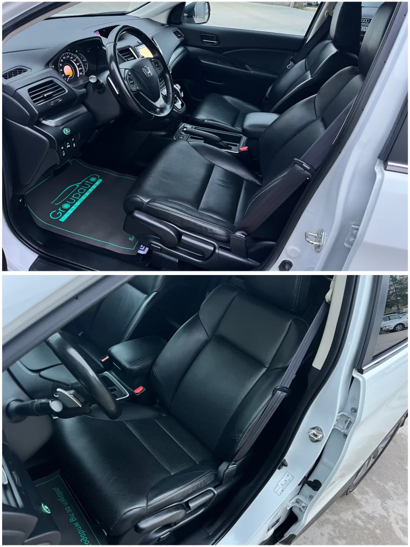 Honda Cr-v 1, 6i-DTEC-160k.c/4x4/АВТОМАТИК/КАМЕРА/КОЖА/НОВА!!, снимка 8 - Автомобили и джипове - 52336362