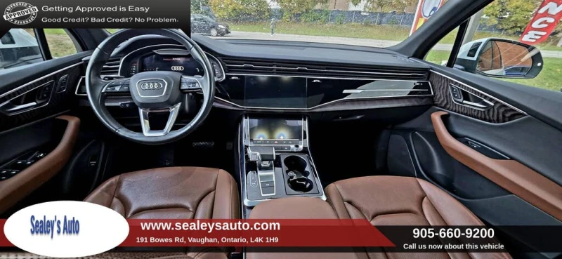 Audi Q7 B&O* 360 CAM* ПАНОРАМА* ОБДУХВАНЕ* МЪРТВА ТОЧКА, снимка 9 - Автомобили и джипове - 52472850