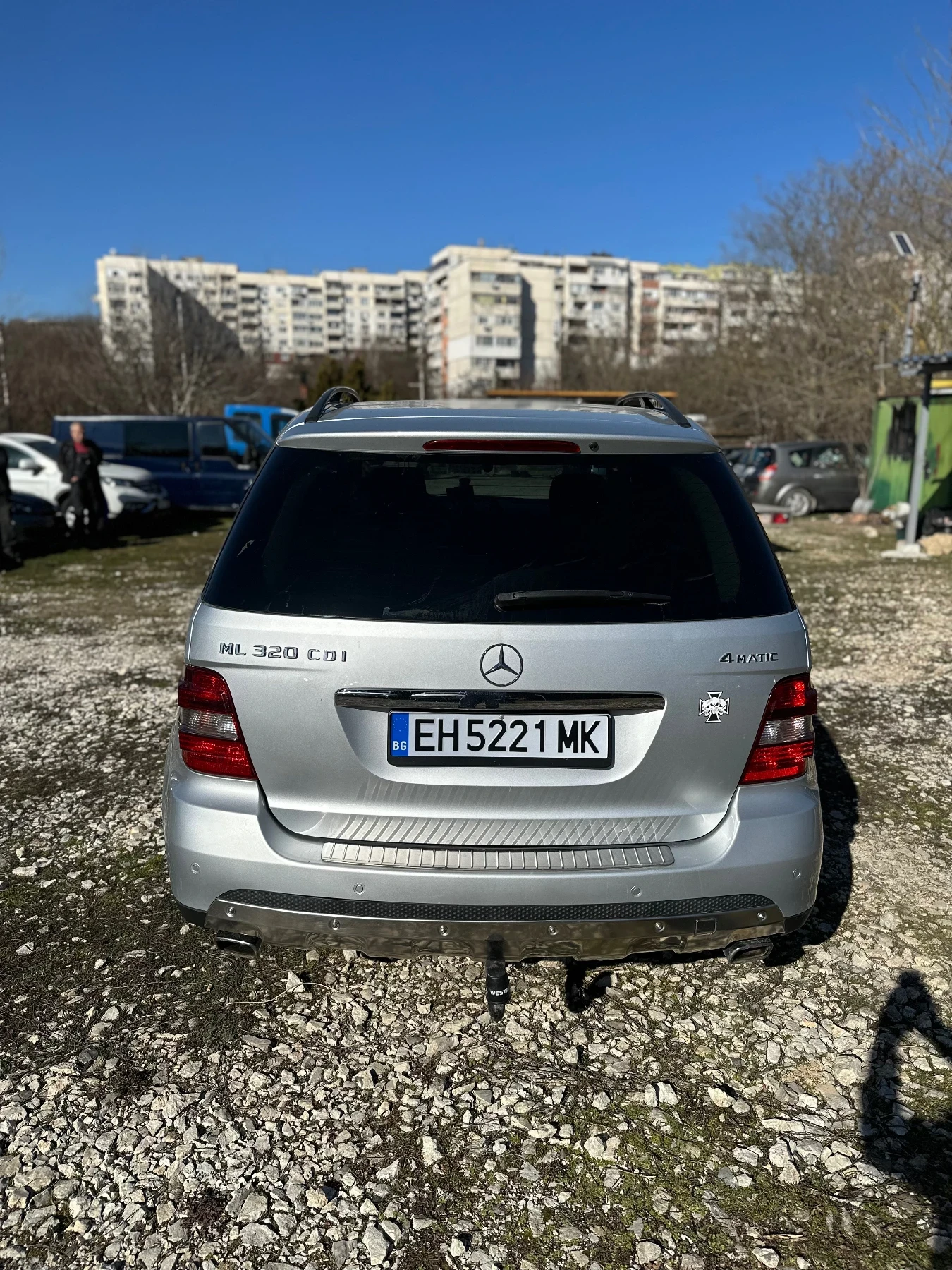Mercedes-Benz ML 320 Mercedes ML320 CDI 4MATIC 225к.с. Автоматик, снимка 4 - Автомобили и джипове - 53786595