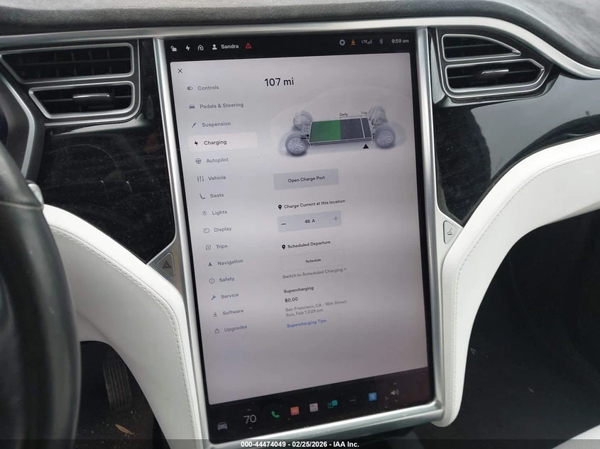 Tesla Model X ELECTRIC All Wheel Drive, снимка 17 - Автомобили и джипове - 53829138