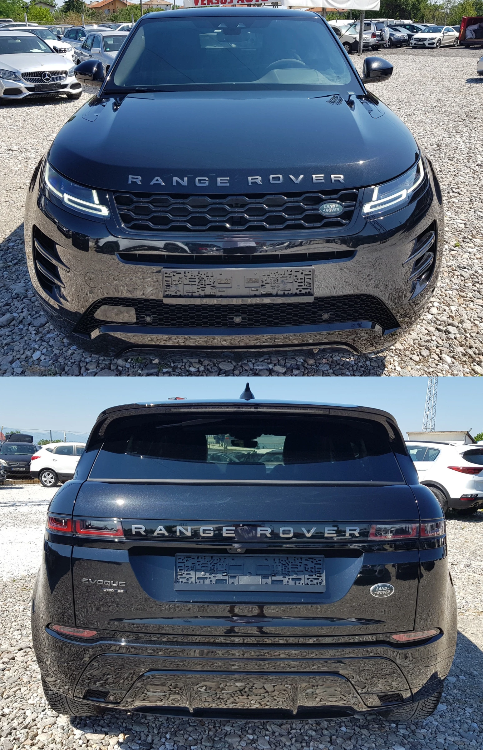 Land Rover Range Rover Evoque R-DYNAMIC BLACK EDITION/2.0D-180 EURO-6D/129 878KM, снимка 6 - Автомобили и джипове - 55199937