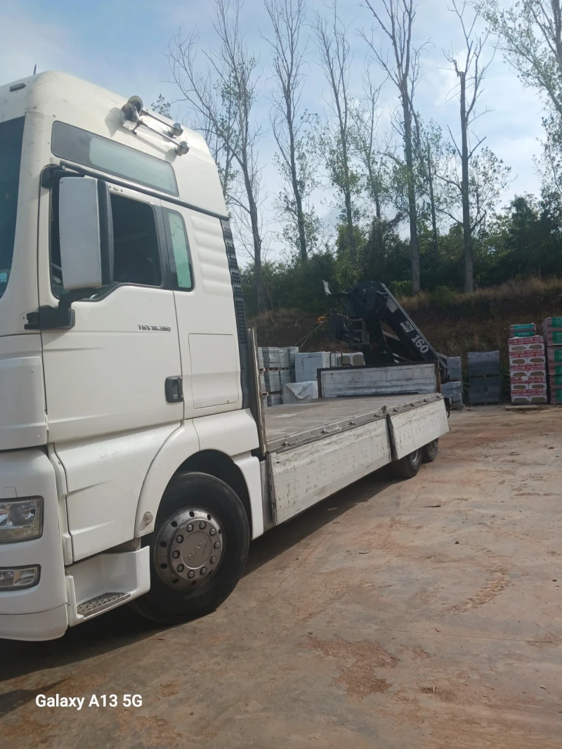 Man Tgx Бордови с кран HIAB160., снимка 5 - Камиони - 52279752