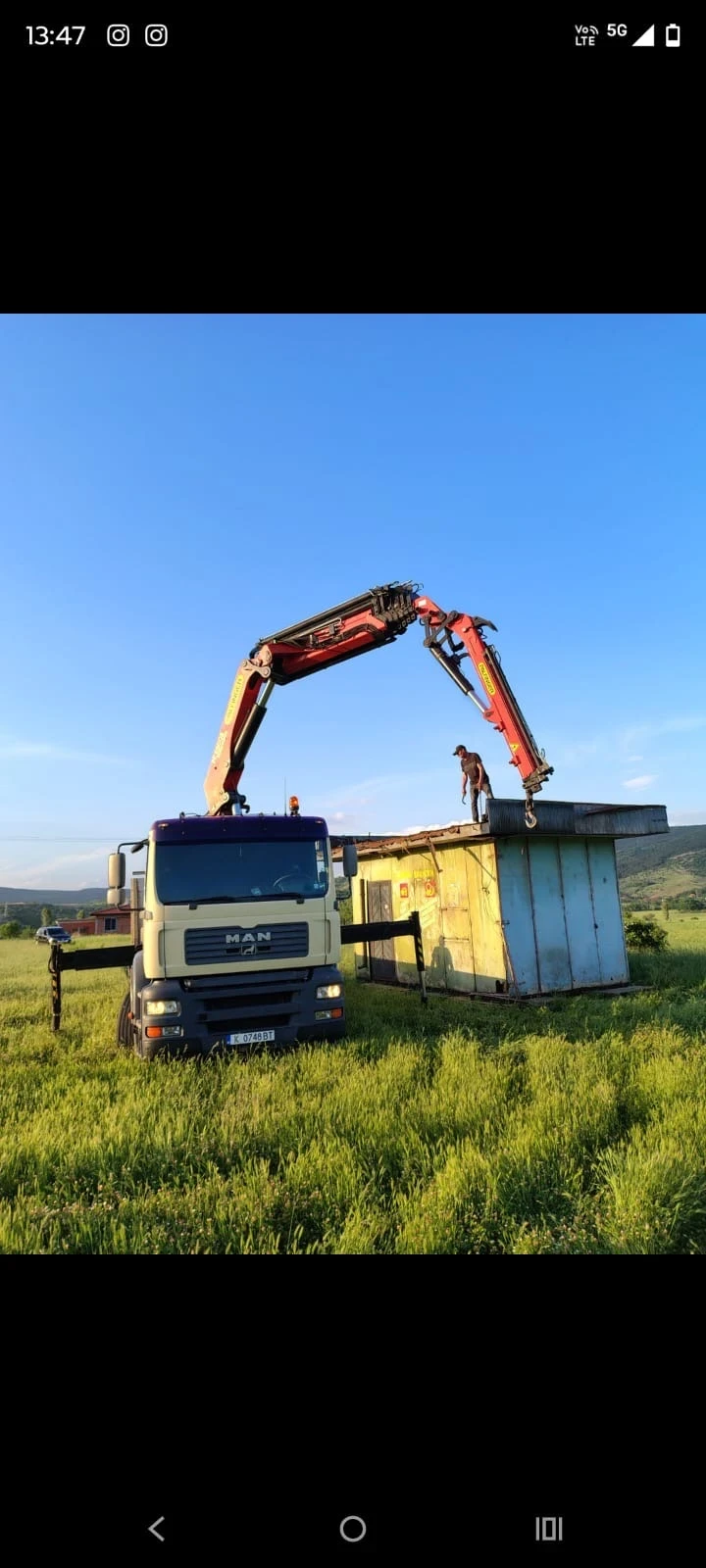 Man Tga 26.480 6х4 PALFINGER PK29002+ JIBB PJ057