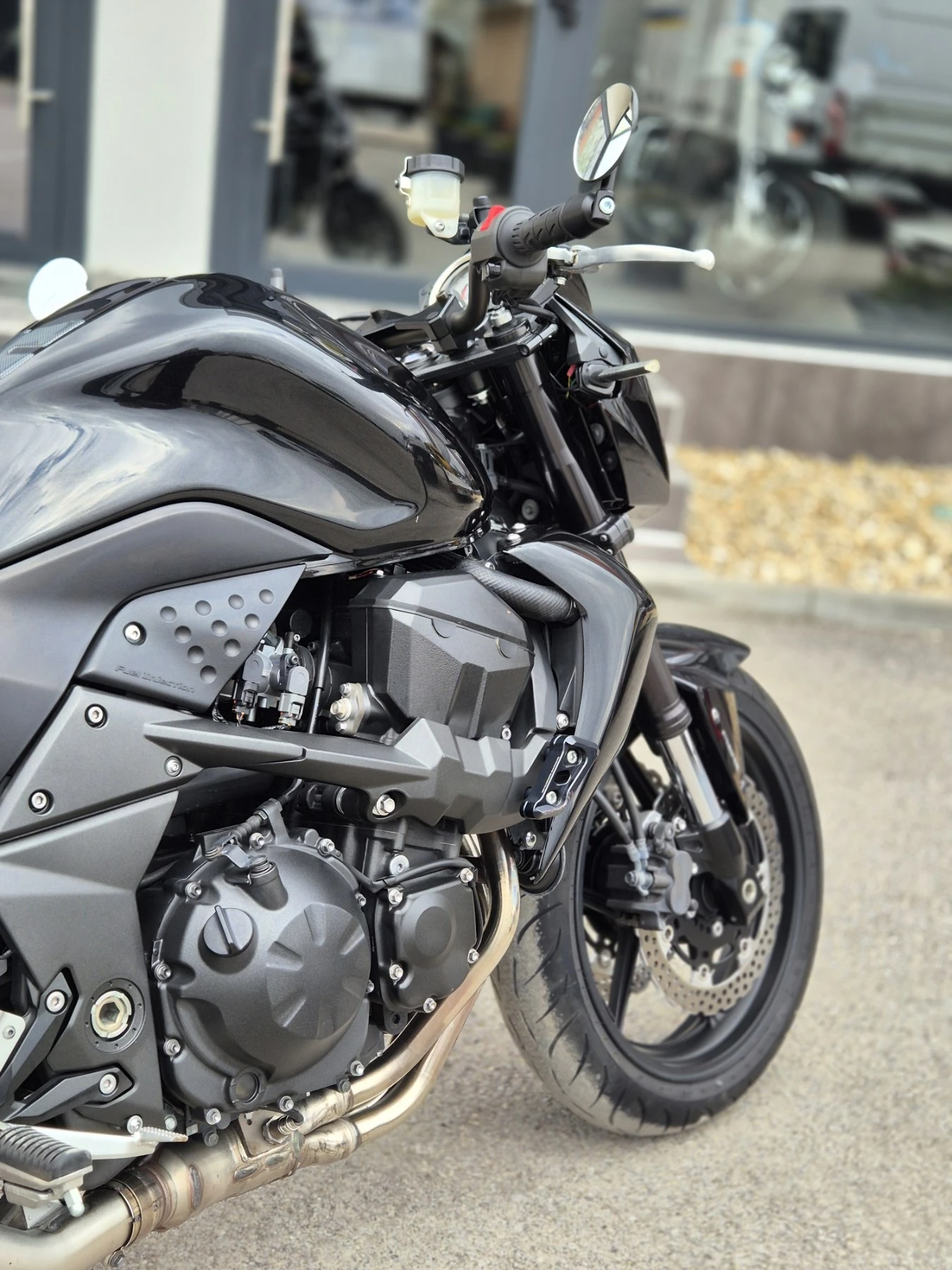 Kawasaki Z 750 ABS!!! A2!!! AKRAPOVIC!!! Нов внос ШВЕЙЦАРИЯ! , снимка 9 - Мотоциклети и мототехника - 53861121