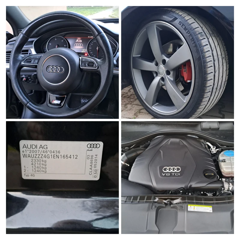 Audi A6 3XS-LINE / QUATTRO , снимка 13 - Автомобили и джипове - 52820589