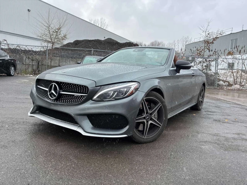 Mercedes-Benz C 43 AMG Кабрио/Кафява кожа/Подгрев/Памет/Обдух/Клип, снимка 2 - Автомобили и джипове - 53570651