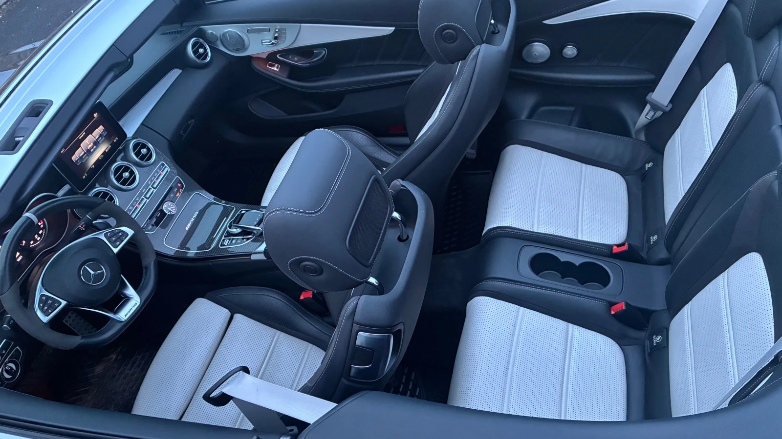 Mercedes-Benz C 63 AMG S cabriolet FULL, снимка 7 - Автомобили и джипове - 54308912