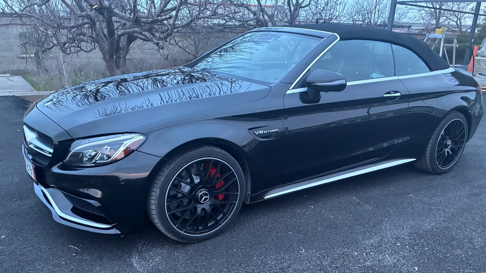 Mercedes-Benz C 63 AMG S cabriolet FULL, снимка 2 - Автомобили и джипове - 54308912