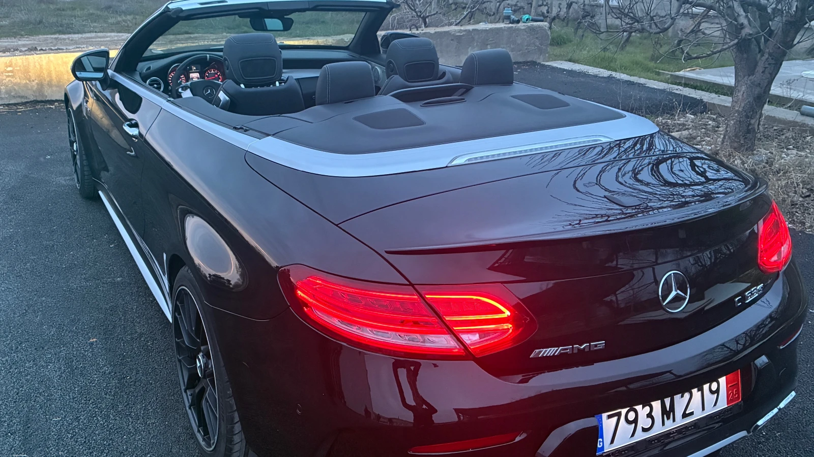 Mercedes-Benz C 63 AMG S cabriolet FULL, снимка 11 - Автомобили и джипове - 54308912