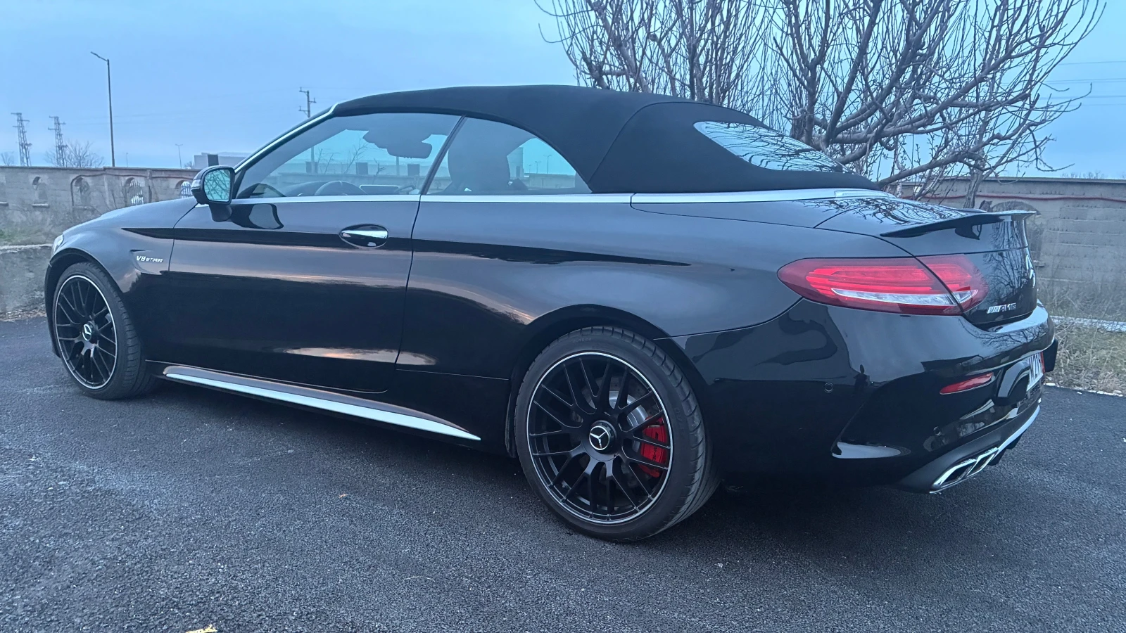 Mercedes-Benz C 63 AMG S cabriolet FULL, снимка 3 - Автомобили и джипове - 54308912