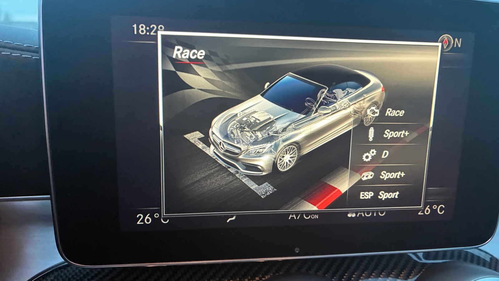 Mercedes-Benz C 63 AMG S cabriolet FULL, снимка 15 - Автомобили и джипове - 54308912