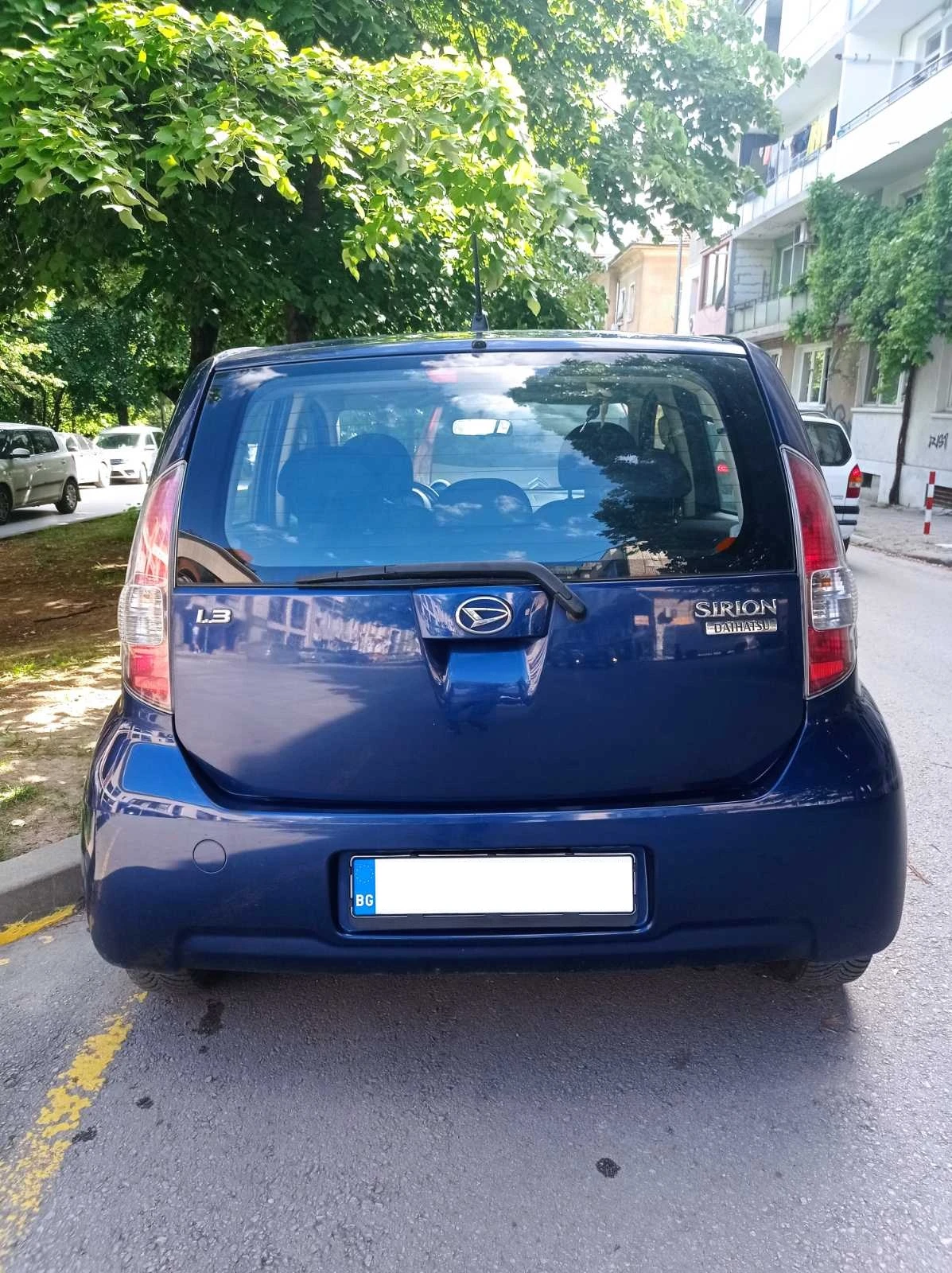 Daihatsu Sirion АВТОМАТИК-ГАЗ, снимка 2 - Автомобили и джипове - 54780249