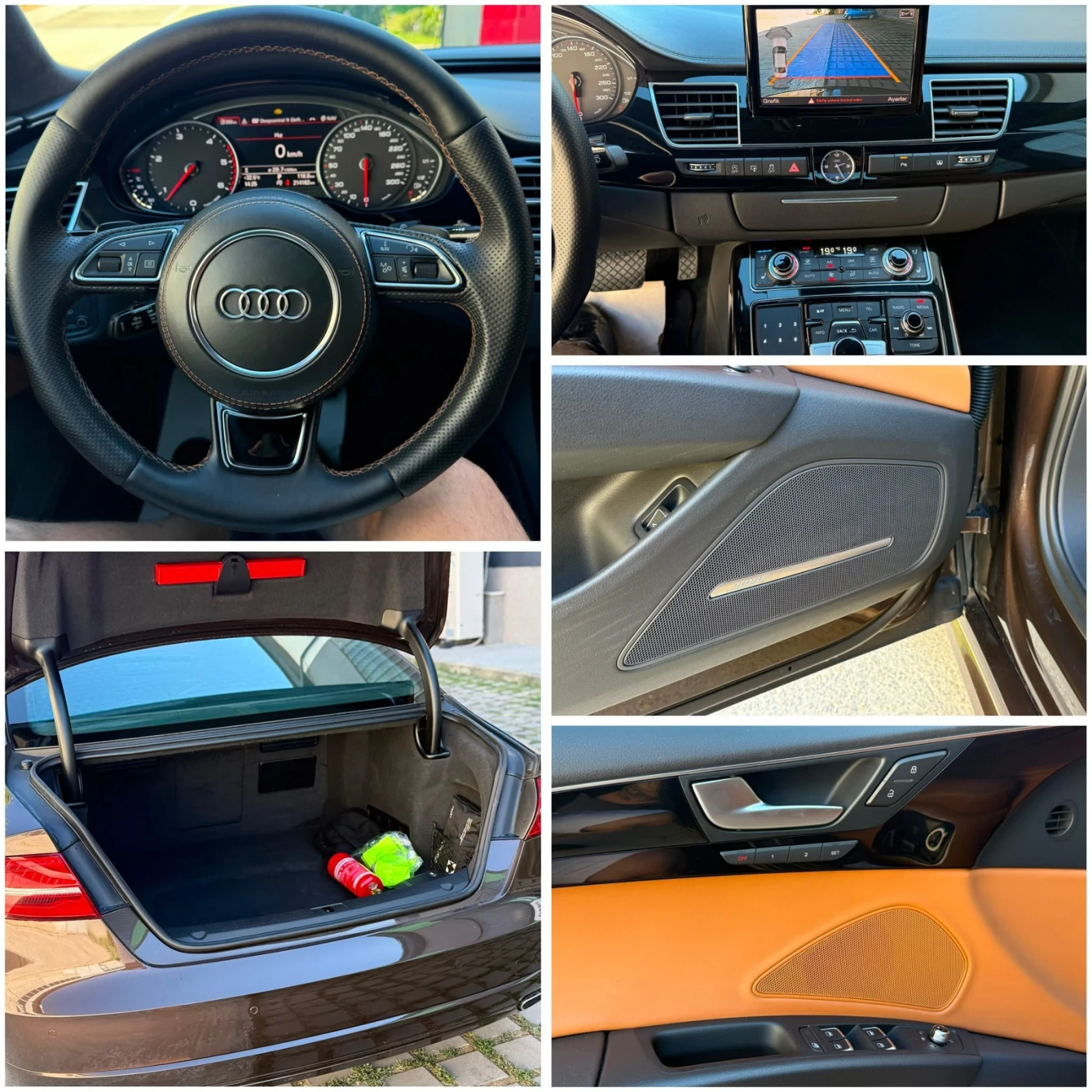 Audi A8, снимка 9 - Автомобили и джипове - 55976808