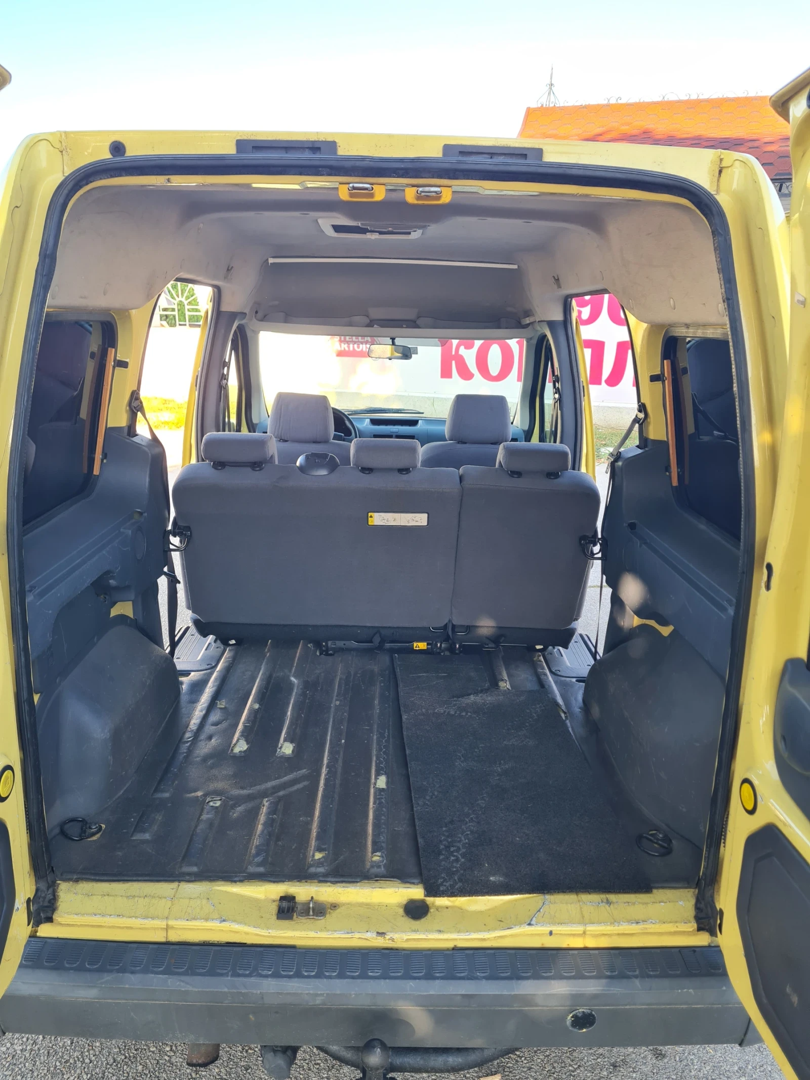 Ford Connect 1.8TDCI 110к.с Макси база , снимка 6 - Автомобили и джипове - 56008624