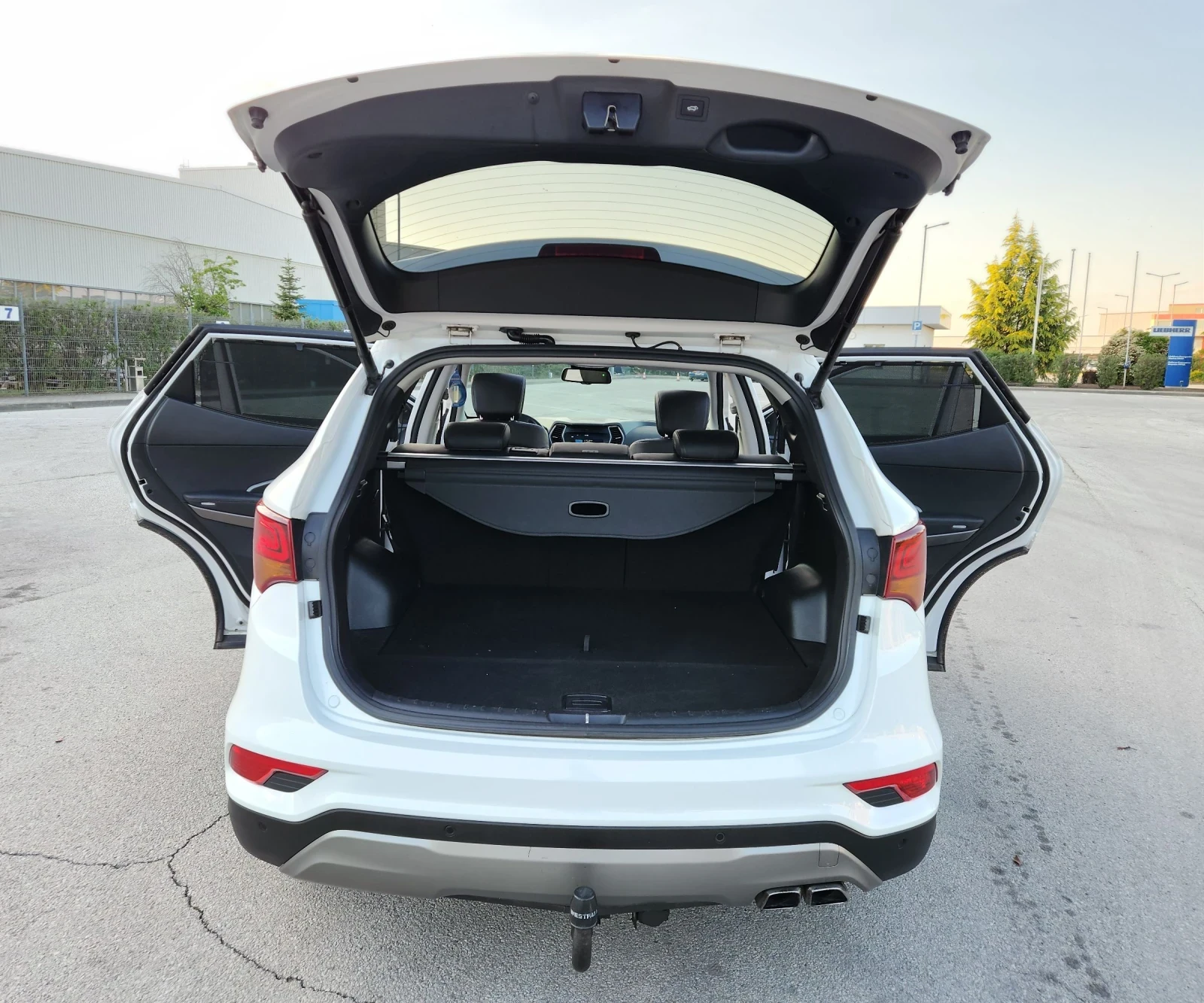 Hyundai Santa fe FULL2.2CRDI 4WD * PREMIUM* 360 ПЕРЛА ПАНОРАМА - изображение 8