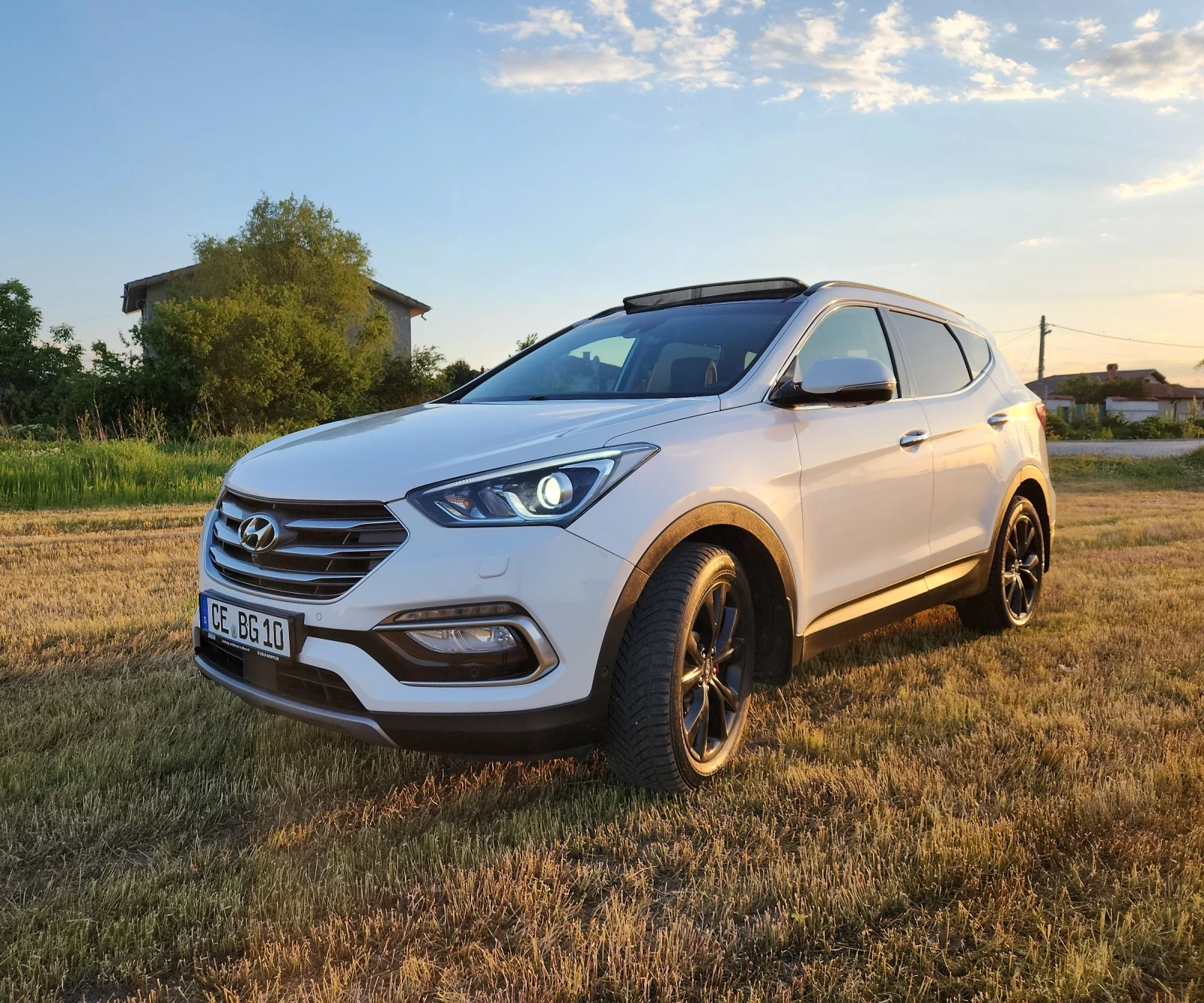 Hyundai Santa fe FULL2.2CRDI 4WD * PREMIUM* 360 ПЕРЛА ПАНОРАМА - изображение 5