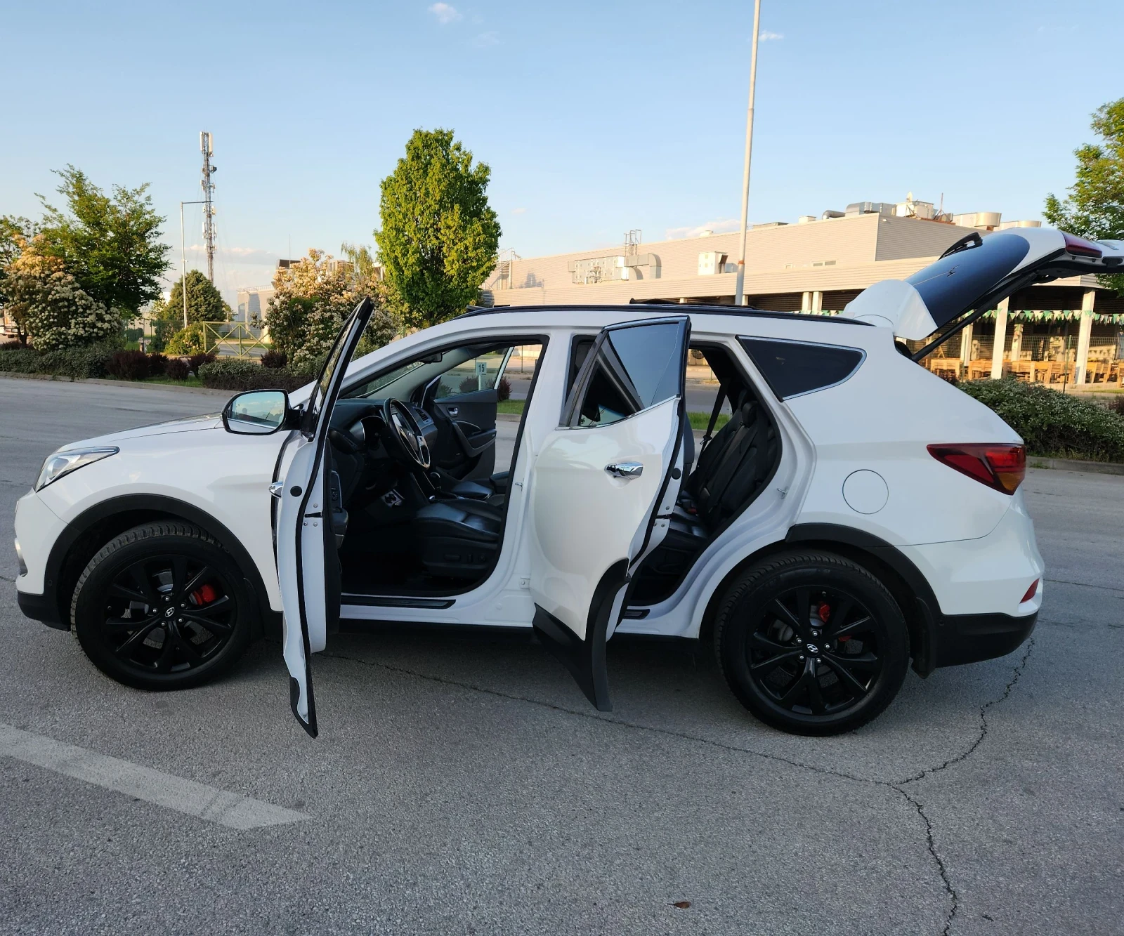 Hyundai Santa fe FULL2.2CRDI 4WD * PREMIUM* 360 ПЕРЛА ПАНОРАМА - изображение 6
