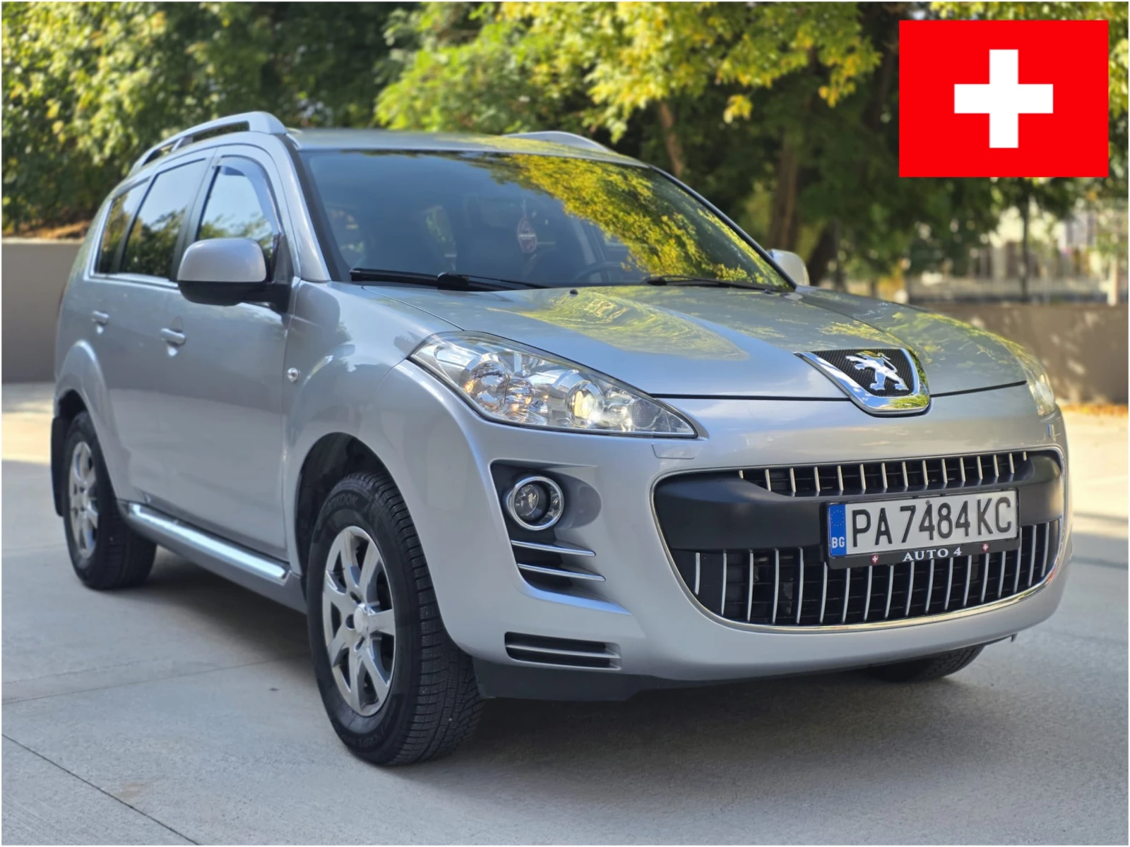 Peugeot 4007 2.2 HDI * 156к.с.* 7 места* 4х4* NAVI* SWISS* 