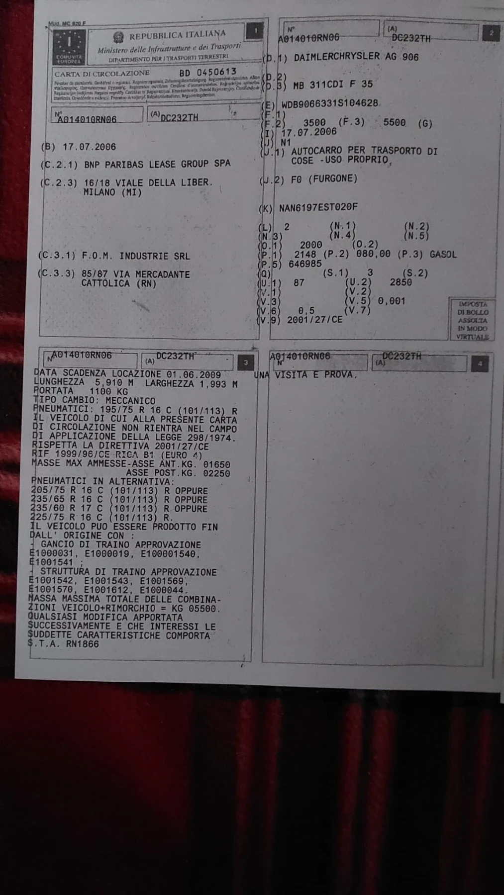 Mercedes-Benz Sprinter 311 2.2d-ТОВАРЕН-НОВ ВНОС ОТ ИТАЛИЯ - изображение 10