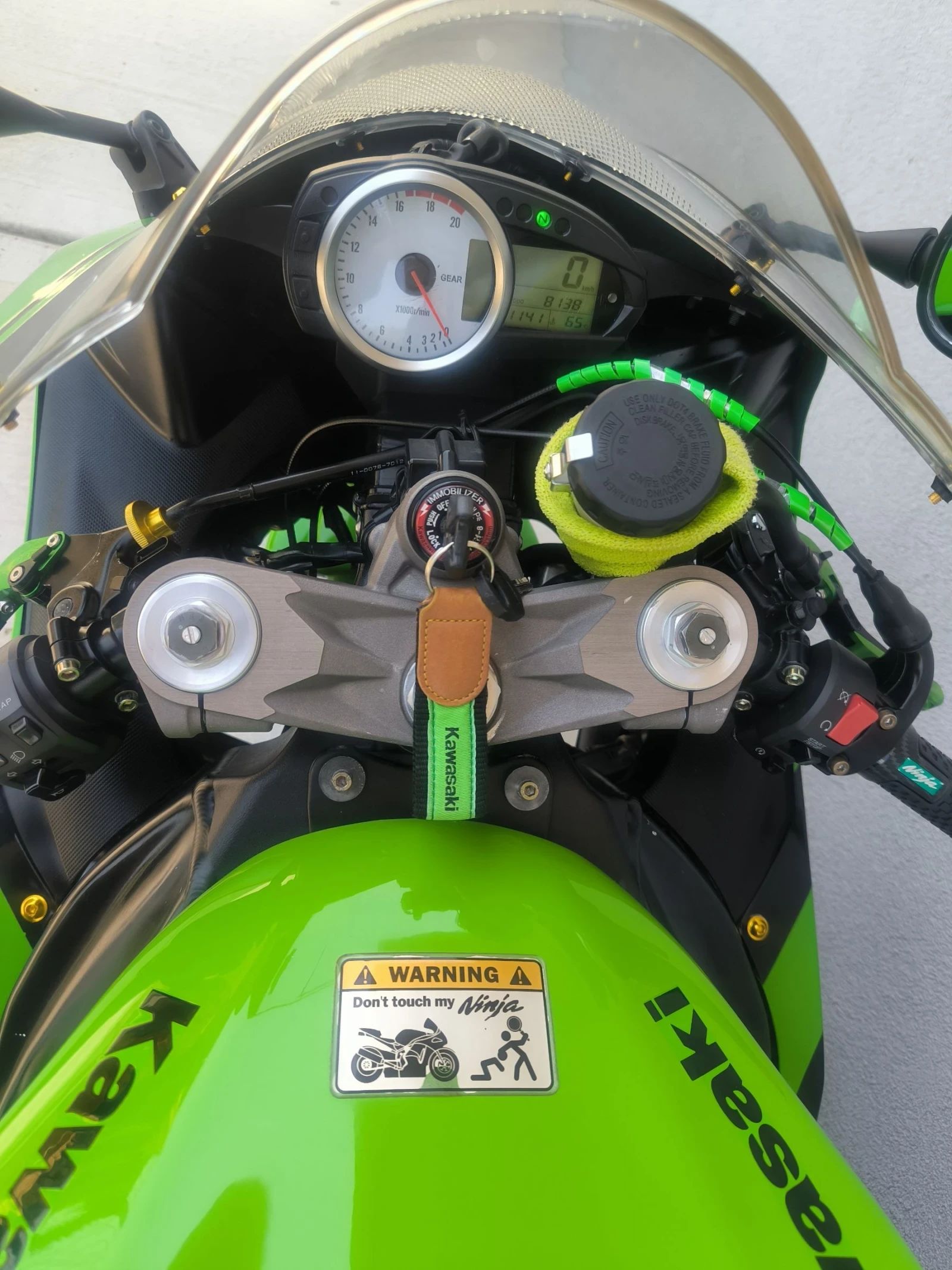 Kawasaki Zxr 600, 2008 година, 8138 км. - изображение 5