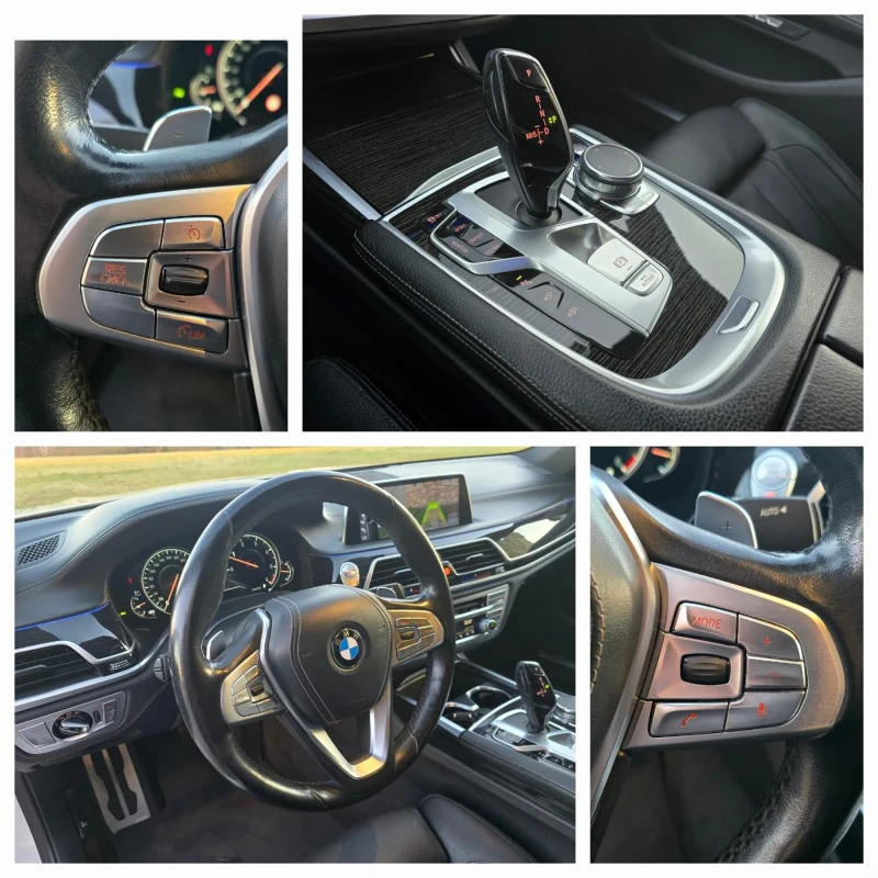 BMW 740 М-ПАКЕТ / ХЕД ЪП / СМАРТ КЛЮЧ /  ВАКУУМ , снимка 10 - Автомобили и джипове - 48034230