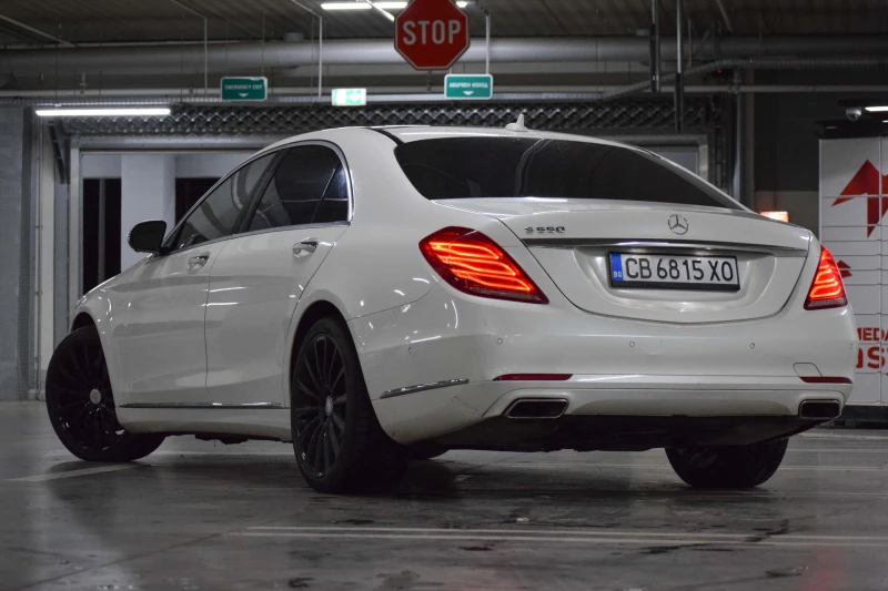 Mercedes-Benz S 550 дълга база , снимка 4 - Автомобили и джипове - 52495979