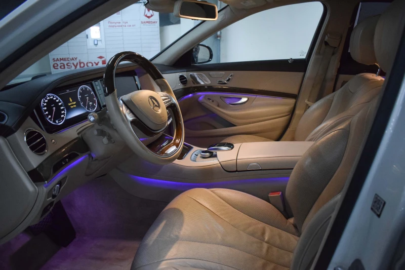 Mercedes-Benz S 550 дълга база , снимка 12 - Автомобили и джипове - 52495979