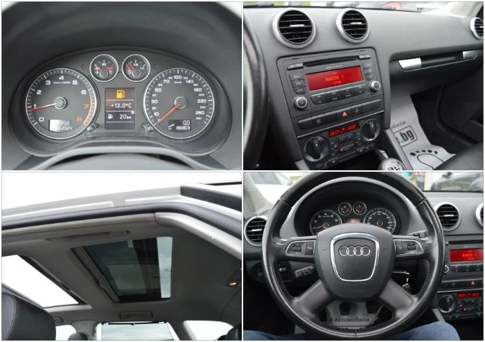 Audi A3 2.0benzin-FULL EKSTRI-KOJA-PANORAMA, снимка 15 - Автомобили и джипове - 45556536