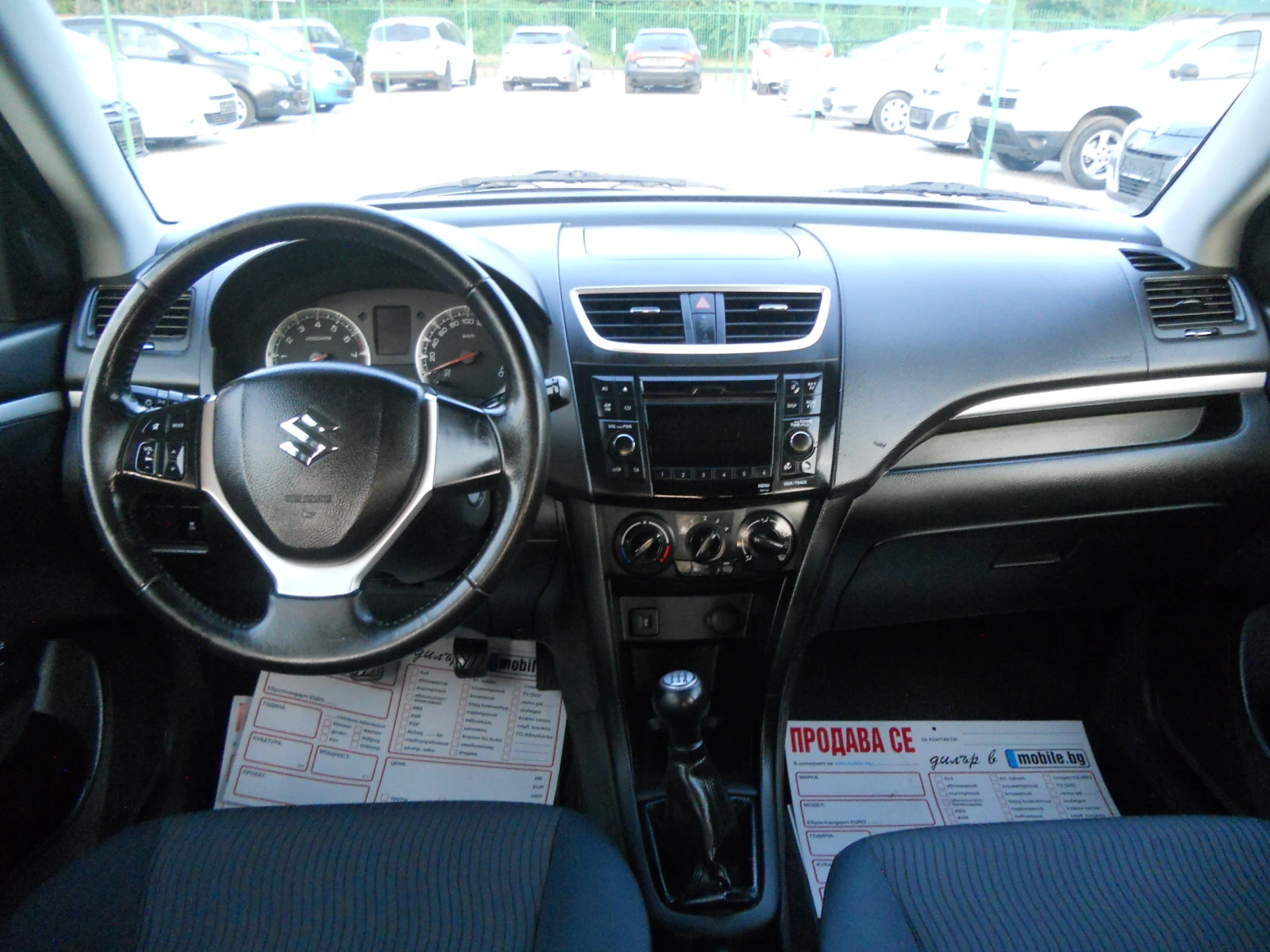 Suzuki Swift 1.2i ЛИЗИНГ!!! РЕАЛНИ КИЛОМЕТРИ+ СЕРВИЗНИ ДОКУМЕНТ - изображение 8
