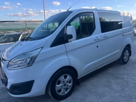 Ford Transit Custom 2.2 D-125 k.c. 4+ 1 товаропътнически | Auto.bg — изображение 2