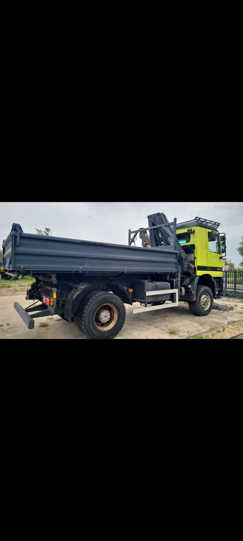 Mercedes-Benz Actros 18310 4x4 кран - изображение 3