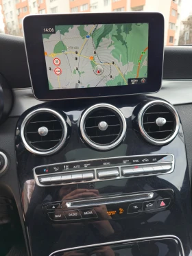 Mercedes-Benz C 220 AMG, 7G, FULL LED,  Панорама, снимка 14