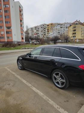 Mercedes-Benz C 220 AMG, 7G, FULL LED,  Панорама, снимка 6