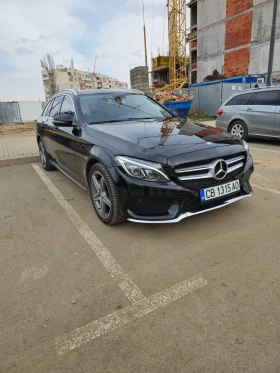 Mercedes-Benz C 220 AMG, 7G, FULL LED,  Панорама, снимка 3