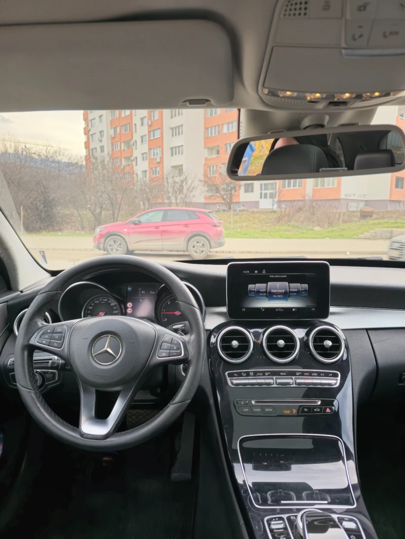 Mercedes-Benz C 220 AMG, 7G, FULL LED,  Панорама, снимка 15 - Автомобили и джипове - 49556557