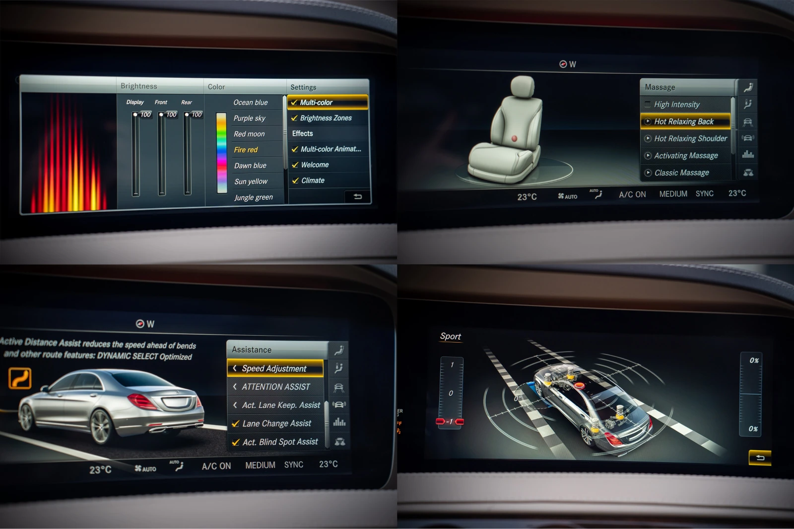 Mercedes-Benz S 560 AMG* 4-MATIC* LED, снимка 13 - Автомобили и джипове - 52504268