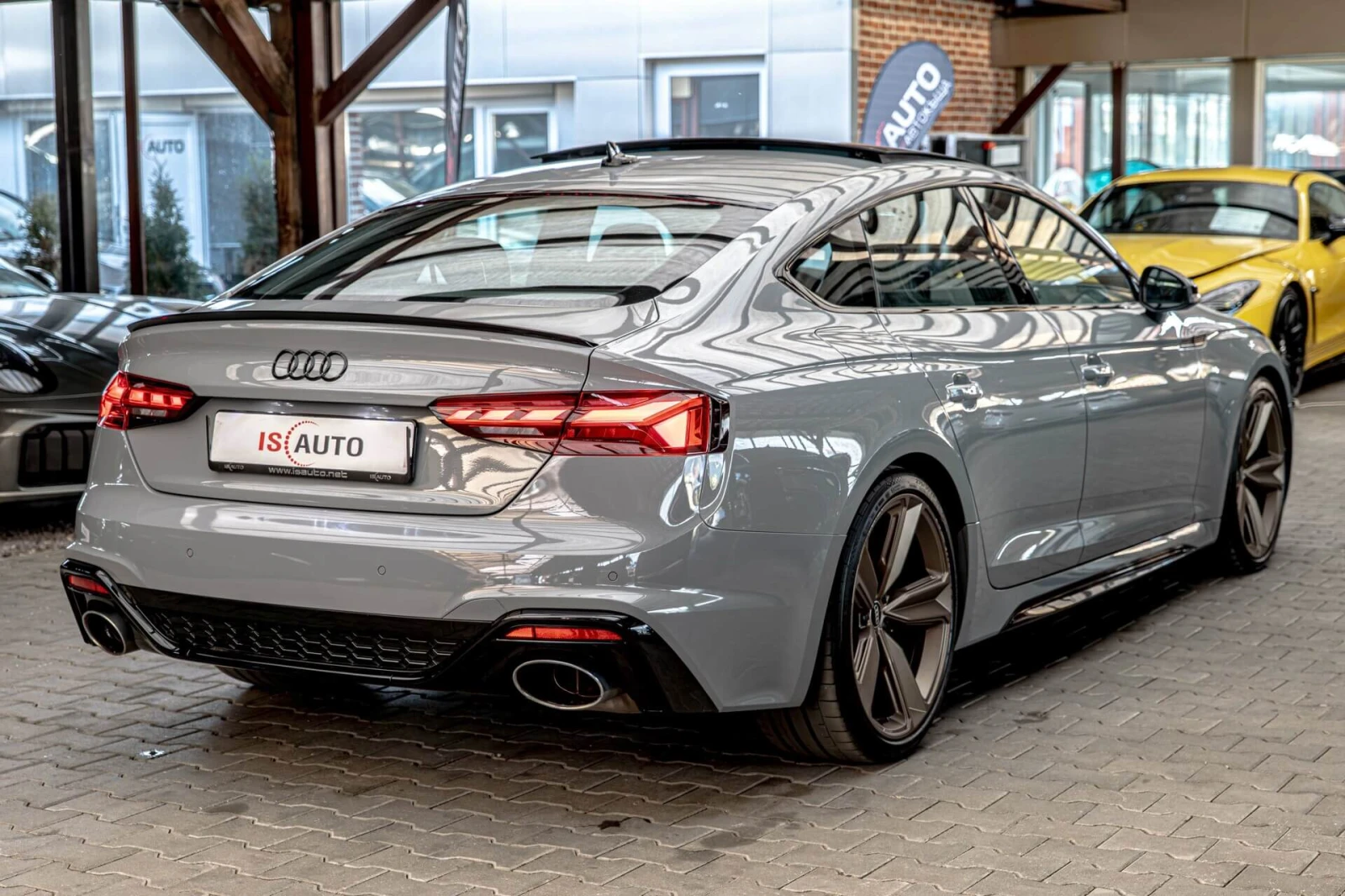 Audi Rs5 2.9TFSI/Nardo/Distronic/Алкантар/PDC/F1/Laser/Spor, снимка 6 - Автомобили и джипове - 54683374