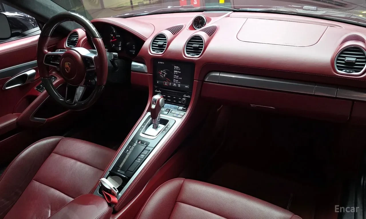 Porsche Cayman GTS| PDK| PASM| Sport Chrono| Bordeaux Red, снимка 4 - Автомобили и джипове - 55438267