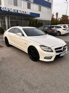 Mercedes-Benz CLS AMG 4MATIC DIST CAMERA HARMAN KARDON FULL БЯЛА ПЕР, снимка 1